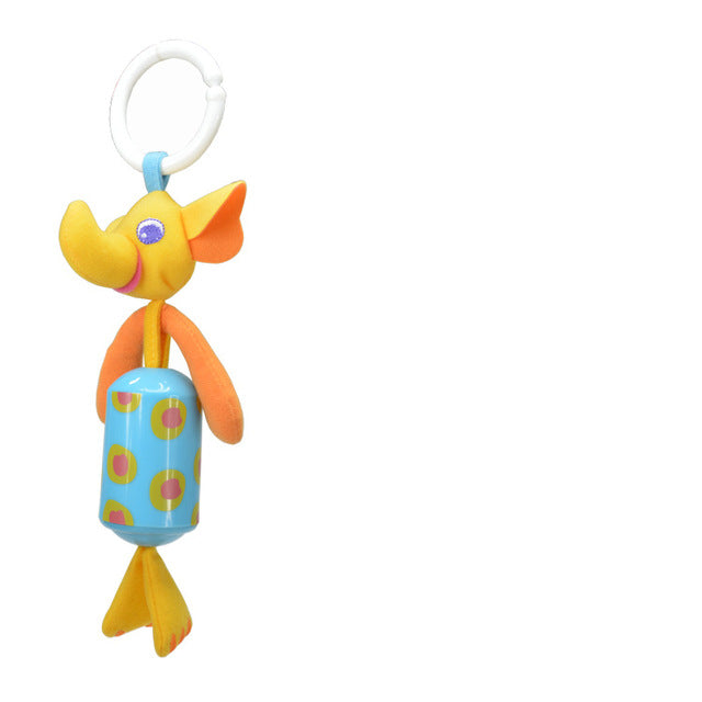 1pcs New Infant Toys Mobile Baby Plush Sozzy Bed Wind Chimes Rattles Bell Toy Stroller for Newborn Wholesale