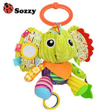 1pcs Sozzy Multifunctional Baby Toys Rattles Mobiles Soft Cotton Infant Pram Stroller Car Bed Rattles Hanging Animal Plush Toys