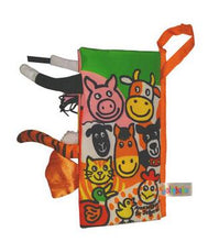 Jollybaby Baby Toys Infant Kids Early Development Cloth Books Learning Education Unfolding Activity Books Animal Tails Style